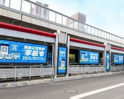 中国电信BRT广告